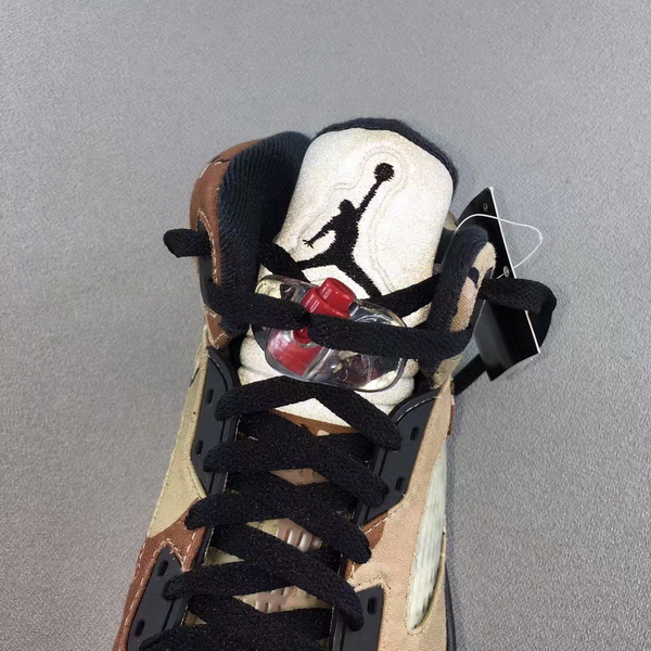 Authentic Air Jordan 5 Supreme x Camo